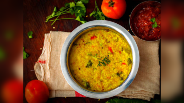 Moong dal khichdi