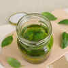 Basil-infused oil