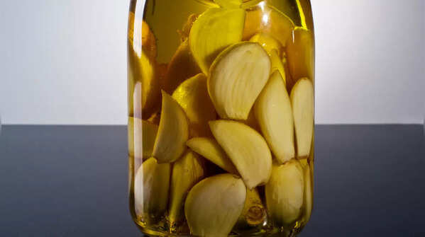 Garlic-infused oil