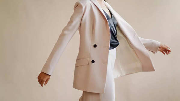 Blazer or jacket with shorts