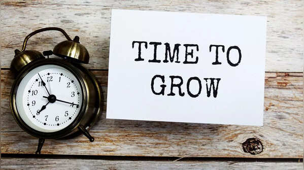You’re encouraged to grow with time