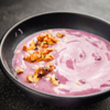 Jamun yogurt bowl