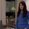 The iconic blue sweater