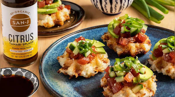 Avocado Sushi Waffles