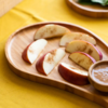 Apple slices with almond butter