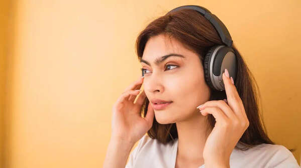 Listening to music