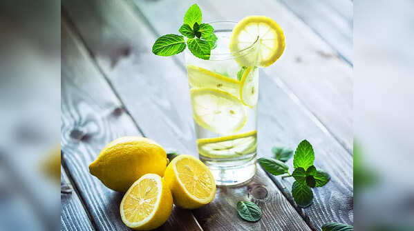Lemon and mint