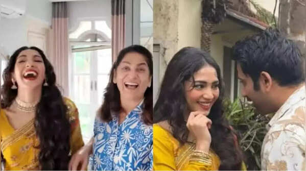 Archana Puran Singh meets son Aryamann’s girlfriend Yogita Bihani
