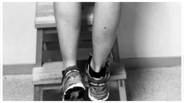 Eccentric heel drops