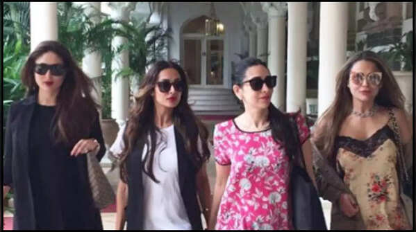Kareena Kapoor Khan, Malaika Arora, Karisma Kapoor, Amrita Arora