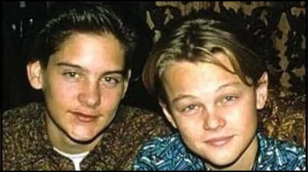 Tobey Maguire and Leonardo DiCaprio