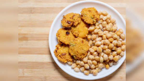 Crisp them up into chickpea tikkis
