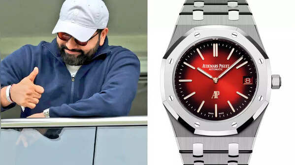 Spotted: Rohit Sharma’s luxury wrist game at The Oval