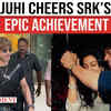 Article image for: Juhi Chawla Pens <i class="tbold">emotional message</i> For Shah Rukh Khan After National Award Win
