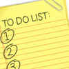 Writing To-Do lists and ignoring them: