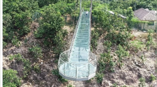 Rajgir Glass Bridge, Bihar