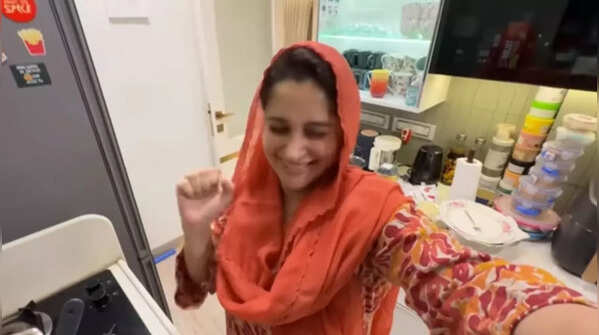 Dipika expresses excitement as she resumes cooking