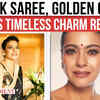 Article image for: Kajol Lights Up Instagram in <i class="tbold">black saree</i> & Dazzling Smile