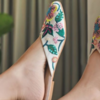 Embellished mule juttis