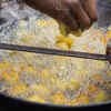 Overcrowding the pan