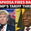 Article image for: South Africa’s Ramaphosa Fires Back At Trump’s Tariffs, Calls Them 'Unjust And Punitive'