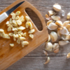 Garlic paste is strong but slippery 