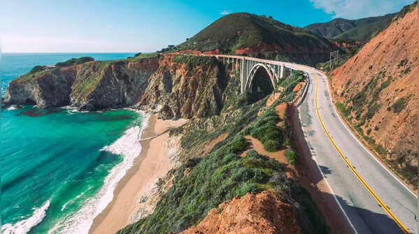 The beach lover spot: Pacific Coast Highway