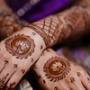 Spiritual lotus mehendi design