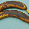Overripe bananas