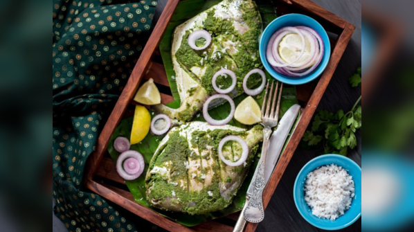 Patra Ni Machhi from Parsi kitchens