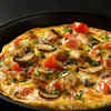 Spinach and Mushroom Egg White Omelet