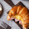 Croissant (Correct: kwah-sahn)