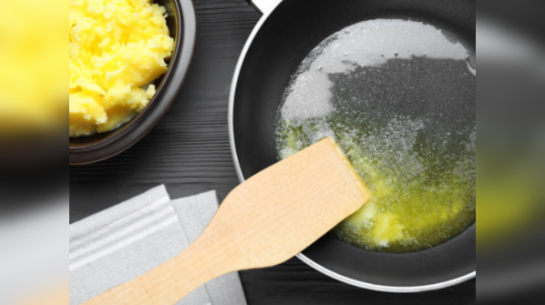 Finish with flavoured ghee (no heat required)