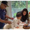 ​Dipika's father arrives to celebrate daughter's birthday
