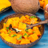 Pumpkin curry with coconut and tamarind