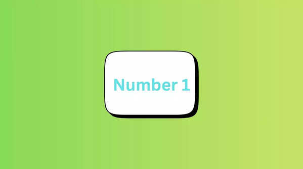 Number 1