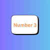Number 3