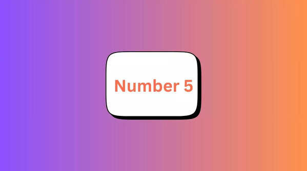 Number 5