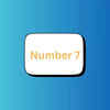 Number 7 