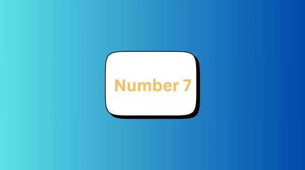 Number 7