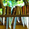 Sharp objects as decor