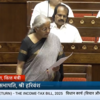 Parliament Monsoon Session Live Updates: Parliament passes new Income Tax Bill to replace IT Act, 1961