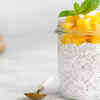 Chia yogurt + mango