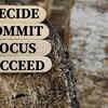 Before logging in, start off with a positive intention