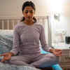Create a consistent meditation routine before bed