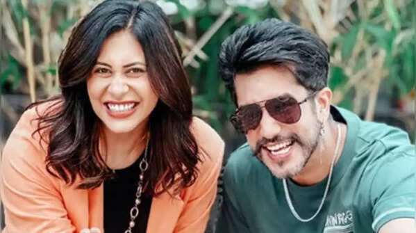 Kishwer Merchant and Suyyash Rai