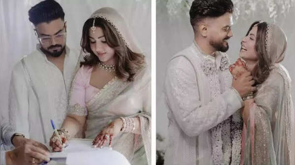 Hina Khan and Rocky Jaiswal