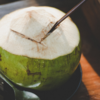Coconut water with pineapple juice