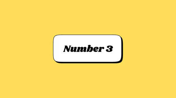 Number 3