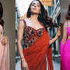 Play with unconventional blouse styles